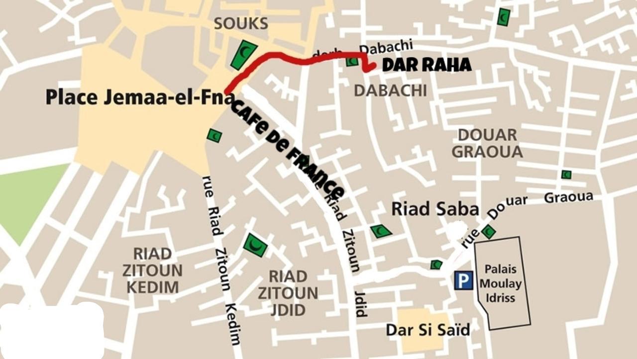 Dar Raha Hotel Marrakesh Exterior foto